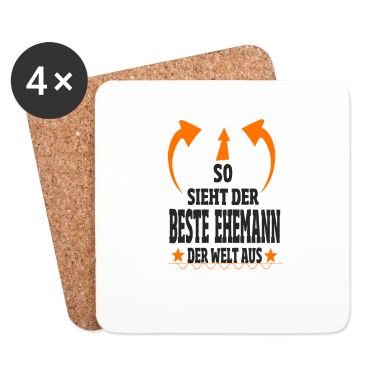 Geschenk für Ehemann Untersetzer - ehemann hochzeitstag geschenk