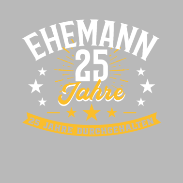 Motiv Silberhochzeit Ehemann