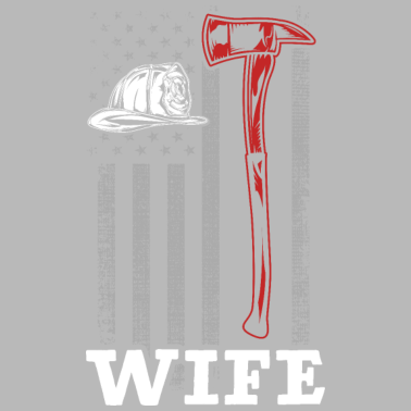 Motiv Amerikanischer Feuerwehrmann Ehefrau Ehemann