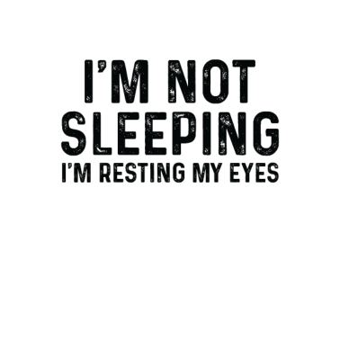 Motiv Lustiges Geschenk für Papa, ich schlafe nicht Ich ruhe mich aus M.