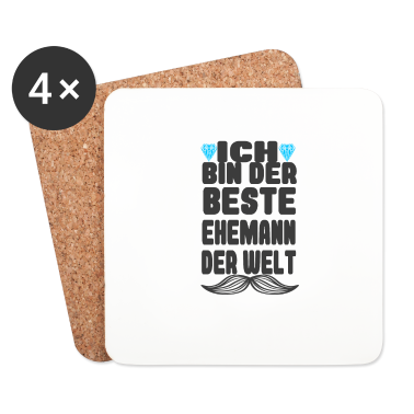 Geschenk für Ehemann Untersetzer - bester ehemann geschenk hochzeitstag