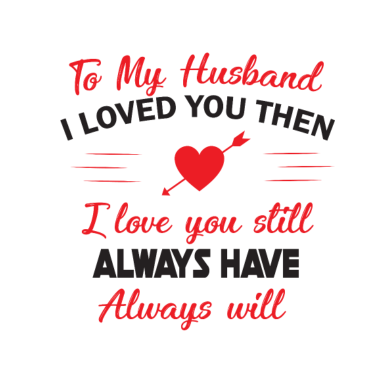 Motiv Liebeserklärung Ehemann - Geschenkidee - Geschenk