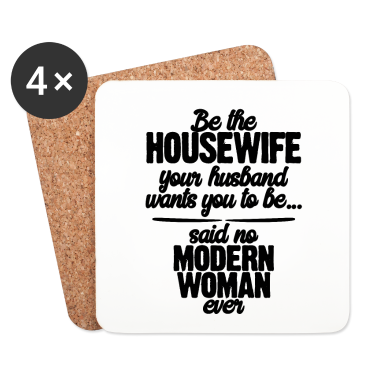 Geschenk für Ehemann Untersetzer - Frauen-Ermächtigungsgeschenk Hausfrau-Ehemann sein