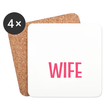Geschenk für Ehemann Untersetzer - Lieblingsfrau Witziger Ehemann Geschenk