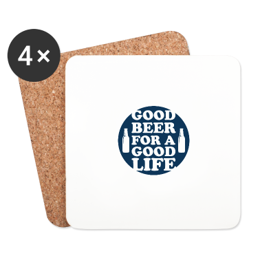 Geschenk für Ehemann Untersetzer - Lustiges Biertrinker Zitat für Bierliebhaber