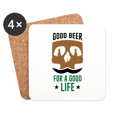 Geschenk für Ehemann Untersetzer - Lustiges Biertrinker Zitat für Bierliebhaber