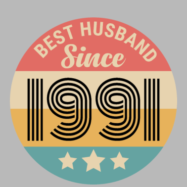 Motiv bester Ehemann seit 1991. 30. Hochzeitstag
