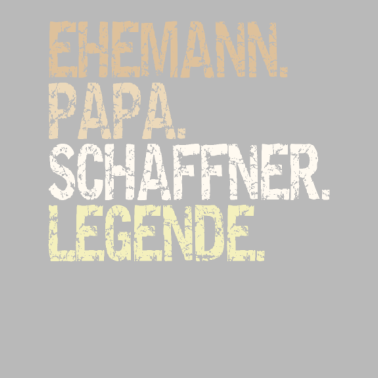 Motiv Schaffner Papa Ehemann Legende Vatertagsgeschenk