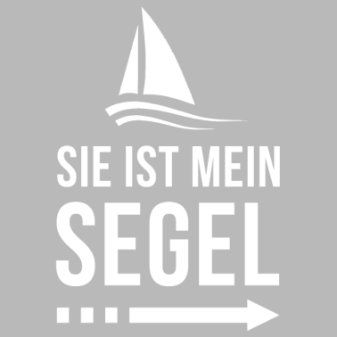 Motiv Sie ist mein Segel | Partnershirt | Ehemann | Ehe