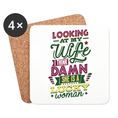 Geschenk für Ehemann Untersetzer - Ehefrau Ehemann Ehepaar