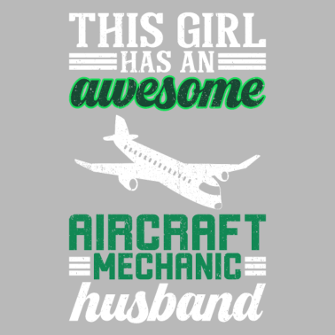 Motiv Flugzeugmechaniker Mädchen Ehemann