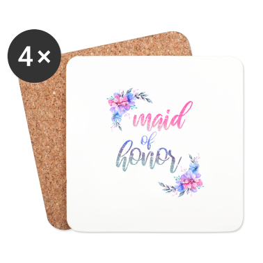 Geschenk für Ehemann Untersetzer - Braut Ehemann Blumen Geschenk