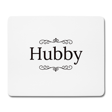 Geschenk für Ehemann Mousepad - Ehemann, elegantes Schreiben für den Bräutigam