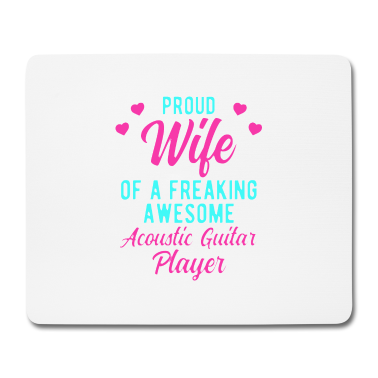 Geschenk für Ehemann Mousepad - Lustiger Gitarrist Ehemann Geschenk für