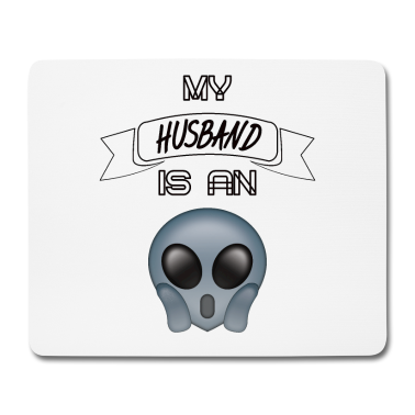 Geschenk für Ehemann Mousepad - Ehemann das Alien Geschenk für Außerirdische