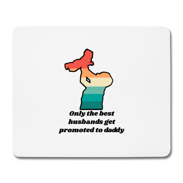 Geschenk für Ehemann Mousepad - Nur Die Besten Ehemänner Werden Nach Papa