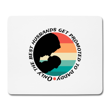 Geschenk für Ehemann Mousepad - Nur Die Besten Ehemänner Werden Nach Papa