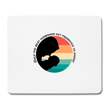 Geschenk für Ehemann Mousepad - Nur Die Besten Ehemänner Werden Nach Papa