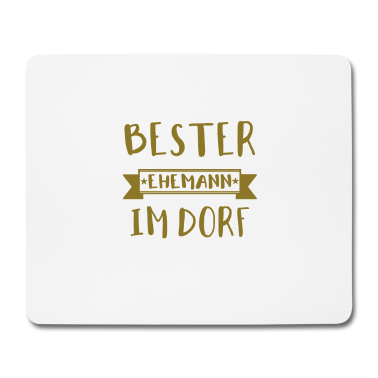 Geschenk für Ehemann Mousepad - Bester Ehemann