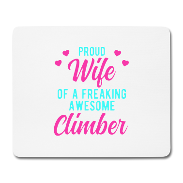 Geschenk für Ehemann Mousepad - Lustiges kletterndes Ehemann Phrase Geschenk für