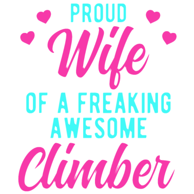 Motiv Lustiges kletterndes Ehemann Phrase Geschenk für