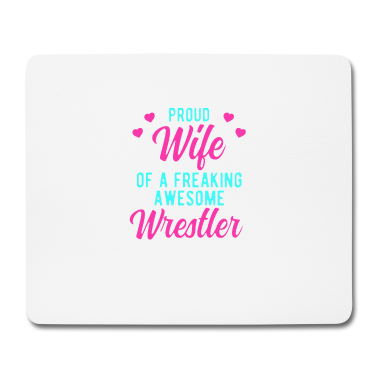 Geschenk für Ehemann Mousepad - Lustige Wrestling Ehemann Phrase Geschenk für