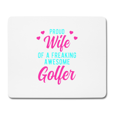 Geschenk für Ehemann Mousepad - Lustiger Golfspieler Ehemann Phrase Geschenk für