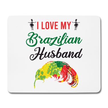 Geschenk für Ehemann Mousepad - Brasilien Ehemann