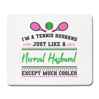 Geschenk für Ehemann Mousepad - Tennis Ehemann