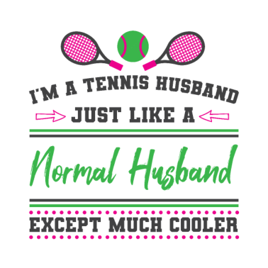 Motiv Tennis Ehemann