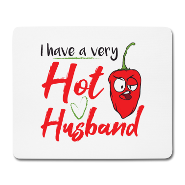 Geschenk für Ehemann Mousepad - Chili Ehemann