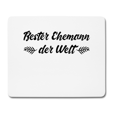 Geschenk für Ehemann Mousepad - Bester Ehemann