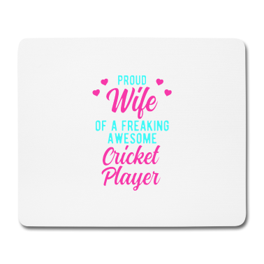 Geschenk für Ehemann Mousepad - Lustiges Cricket-Liebhaber Ehemann Geschenk für