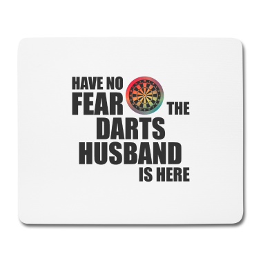 Geschenk für Ehemann Mousepad - Der Darts Ehemann