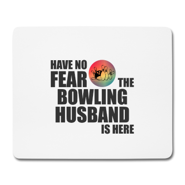 Geschenk für Ehemann Mousepad - Der Bowling Ehemann
