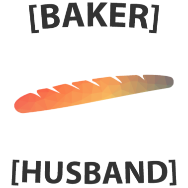 Motiv Bäcker Ehemann