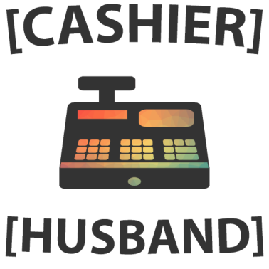 Motiv Kassierer Ehemann