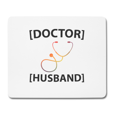 Geschenk für Ehemann Mousepad - Arzt Ehemann