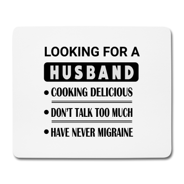 Geschenk für Ehemann Mousepad - Auf der Suche nach Ehemann