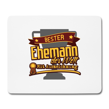 Geschenk für Ehemann Mousepad - Bester Ehemann
