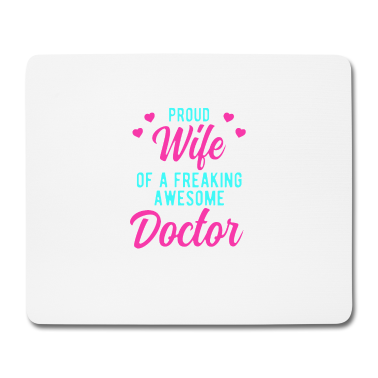 Geschenk für Ehemann Mousepad - Lustige Medizin Ehemann Phrase Geschenk für Doktor
