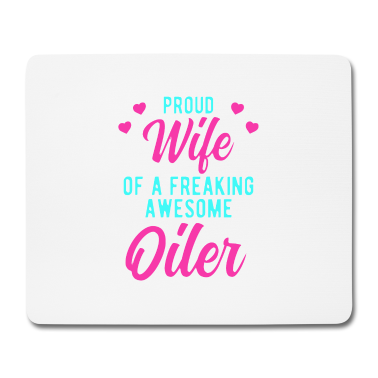 Geschenk für Ehemann Mousepad - Lustiger Ölbohrer Ehemann Phrase Geschenk für Öler