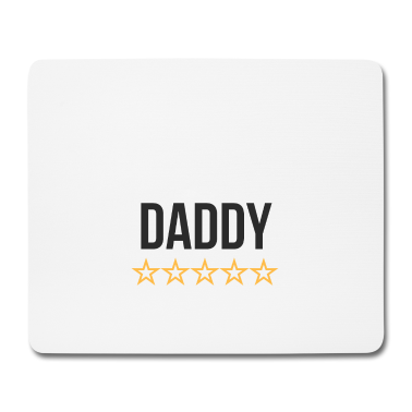 Geschenk für Ehemann Mousepad - Der beste Ehemann und der Vati der Welt fünf Stern