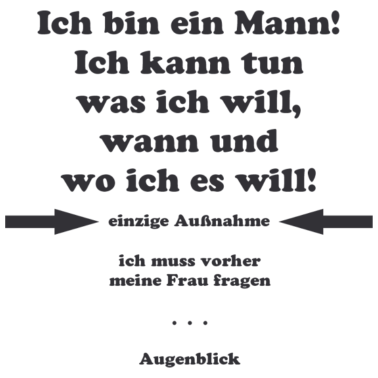 Motiv Echter Mann! Geschenk für den Ehemann