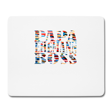 Geschenk für Ehemann Mousepad - PAPA EHEMANN Geschenk für Vater Look Bausteine