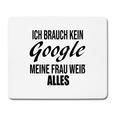 Geschenk für Ehemann Mousepad - Ehemann Spruch Geschenkidee