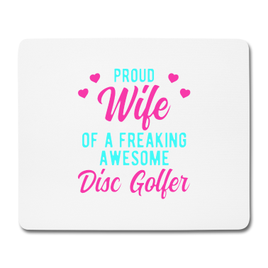 Geschenk für Ehemann Mousepad - Lustige Disc Golf Ehemann Phrase Geschenk für Disc