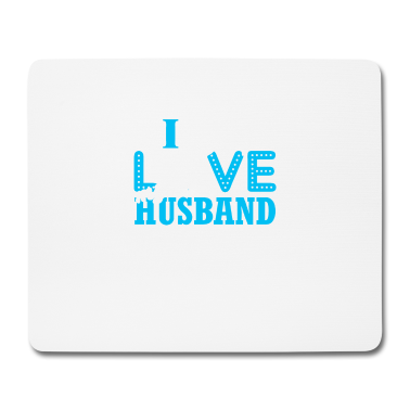 Geschenk für Ehemann Mousepad - Ich liebe meinen Ehemann Geschenk