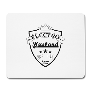 Geschenk für Ehemann Mousepad - Electro Ehemann Wappen