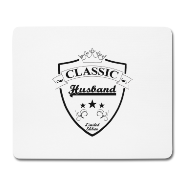 Geschenk für Ehemann Mousepad - Klassik Ehemann Wappen